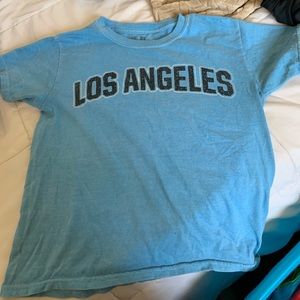 Los Angeles t- shirt , kids .